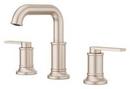 Two Handle Widespread Bathroom Sink Faucet in Brushed Nickel 