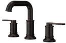 Two Handle Widespread Bathroom Sink Faucet in Tuscan Bronze 