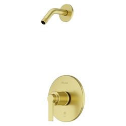Single Handle Shower Faucet in Brushed Gold (Trim Only)