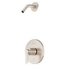 Single Handle Shower Faucet in Brushed Nickel (Showerhead Sold Separately) (Trim Only) 
