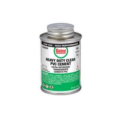 4 oz. Heavy Duty Clear PVC Pipe Cement