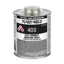 Oatey&reg; Medium Set Grey PVC Pipe Cement 