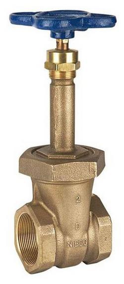 1 in. Bronze Full Port FNPT Gate Valve