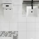 Swiss Madison Glossy White 1.1/1.6 gpf Dual Flush Elongated One Piece Toilet 