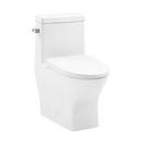 1.28 gpf Round One Piece Toilet in White 