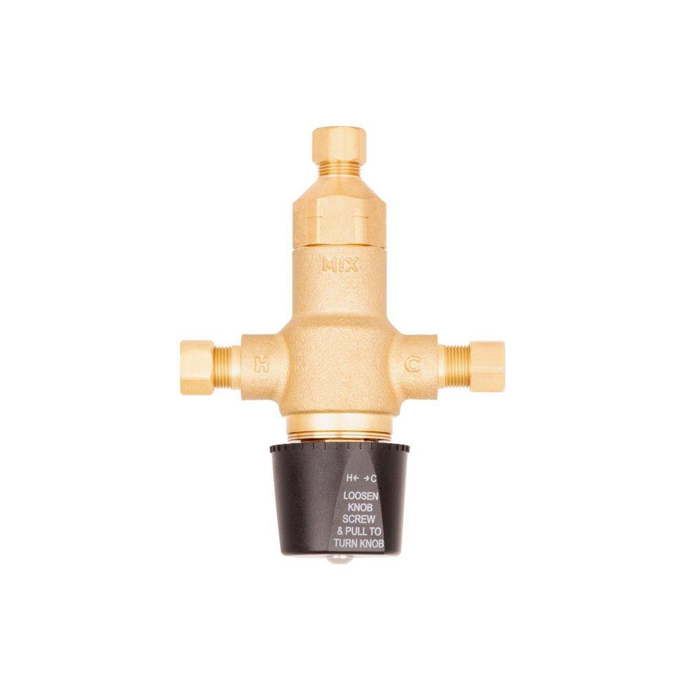 3/8 COMPRESSION TMV THERMOSTATIC MIXING VALVE - ASSE 1070 