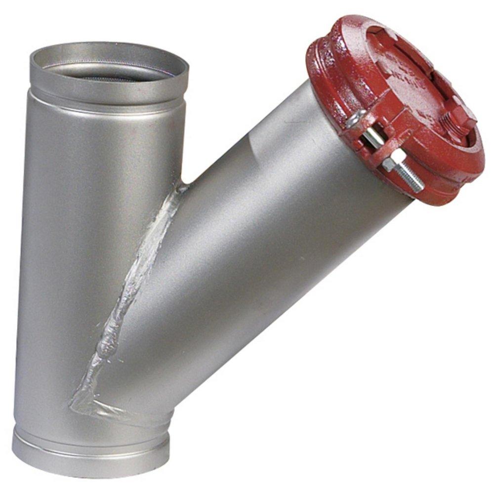 Ames Fire & Waterworks Wye Stainless Steel, Ductile Iron and Rubber Grooved Valve Strainer 