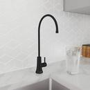 SINGLE LEVER FILTERED GLASS FILLER MATTE BLACK 