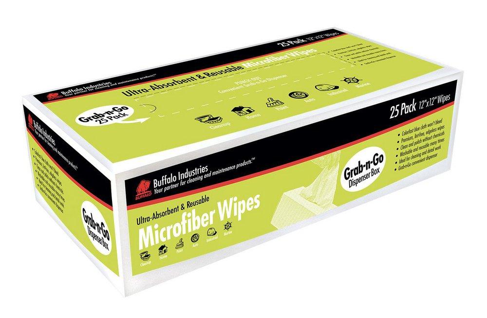 Buffalo Industries Blue 12 x 12 in. Polyester Dispenser Box (Pack of 25) 