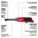 Milwaukee&reg; Red/Black Ratchet 1-Tool 