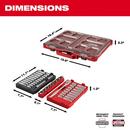 Milwaukee® Silver/Red Ratchet and Socket Set 1-Tool 