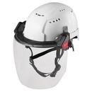 Full Face Shield with Clear Dual Coat Lens in Clear 