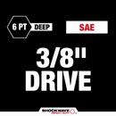 Milwaukee® Black/Red Socket Set 