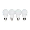 SATCO Frost LED Medium E-26 Bulb (Pack of 4) 