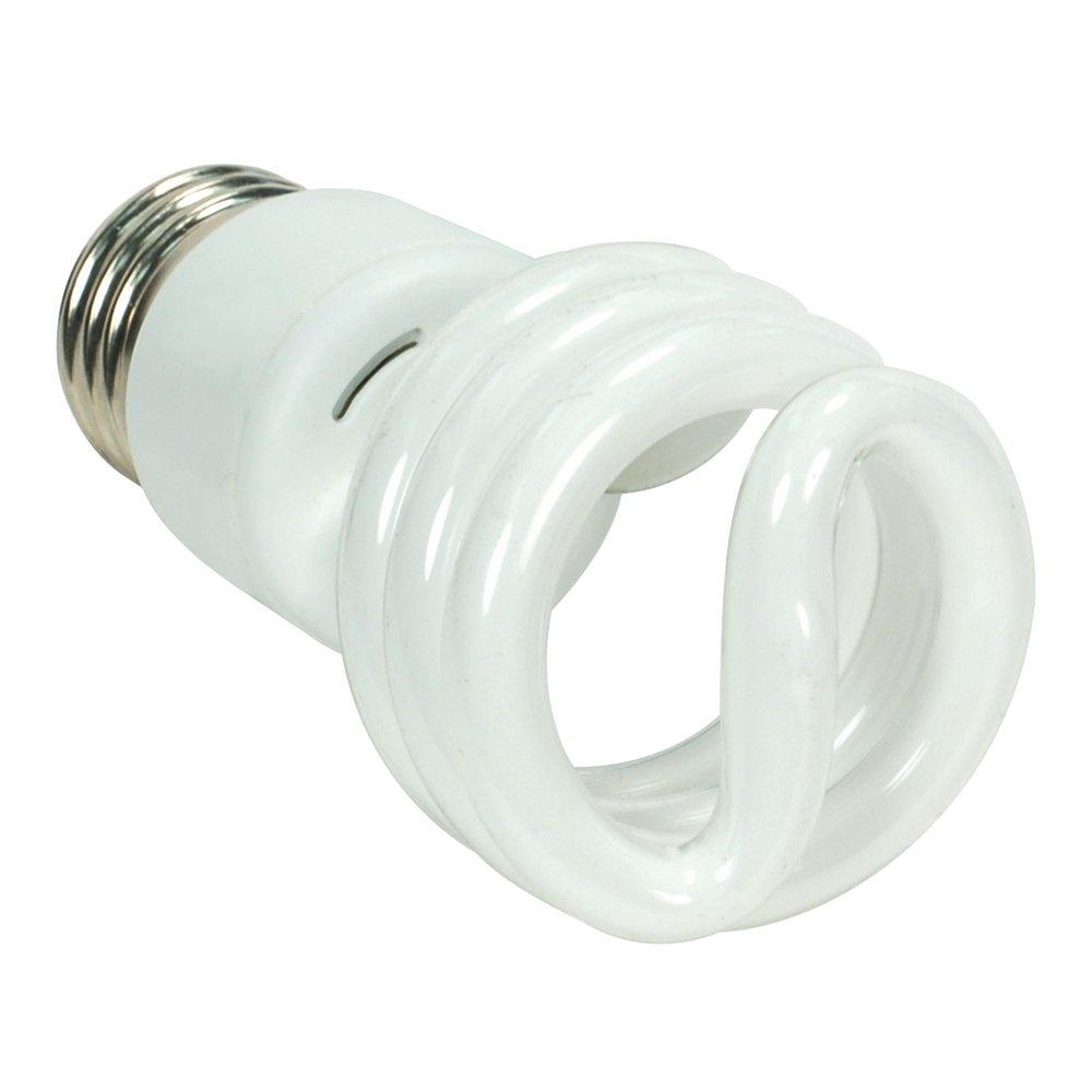 13 WATT Mini Spiral Compact Fluorescent 2700K 120 VOLT 4-PACK 