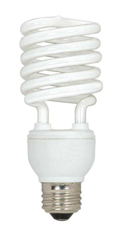SATCO White Compact Fluorescent Medium E-26 Bulb (Pack of 3) 