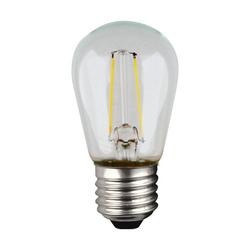 11W 3-43/100 in. S14 LED Light Bulb with a Medium E-26 Base in Clear (Pack of 4)