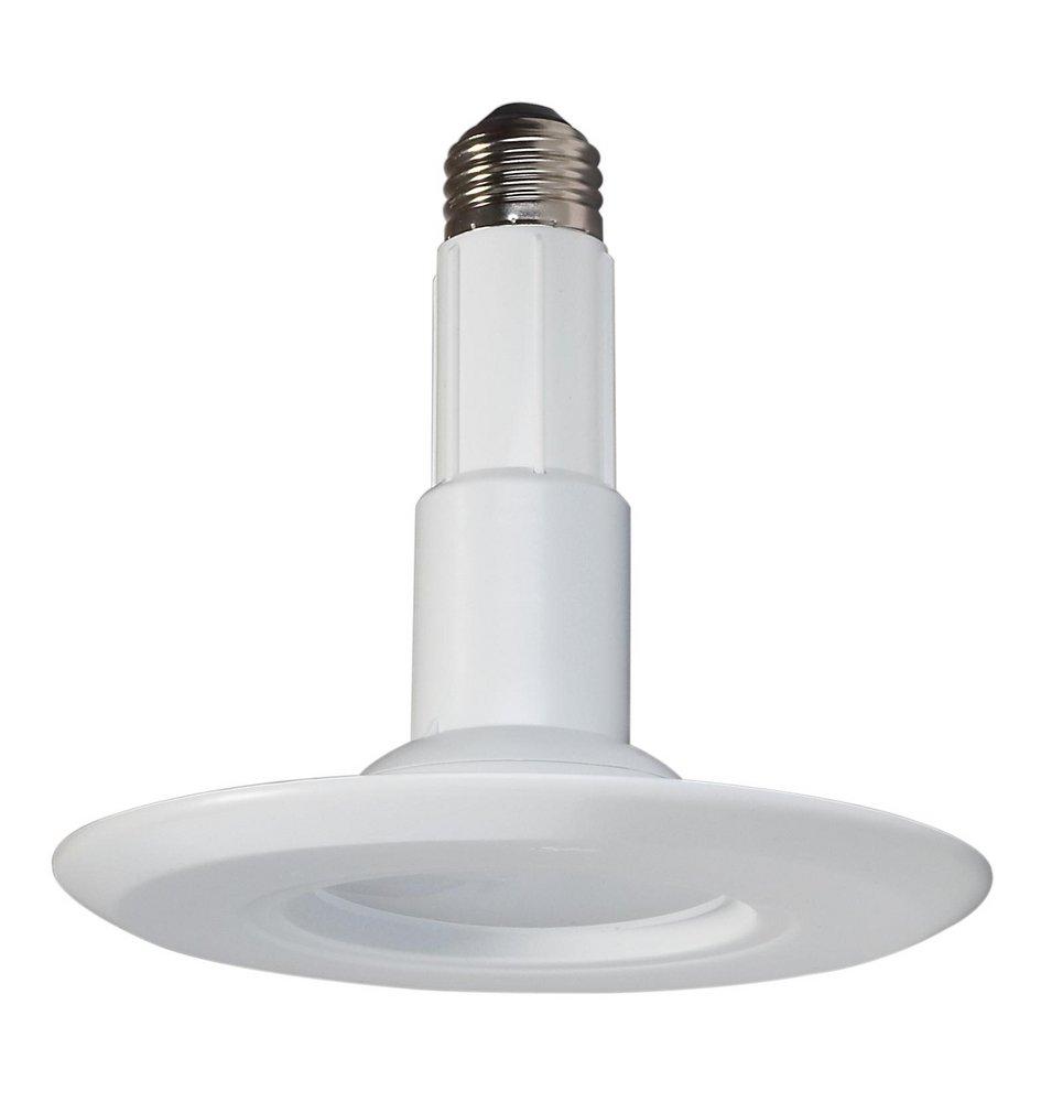 8.5 WATT DOWNLIGHT RETROFIT LED 4" TRIM 2700K MEDIUM BASE 120 VOLTS 115 DEG. BEAM SPREAD 2-PACK 