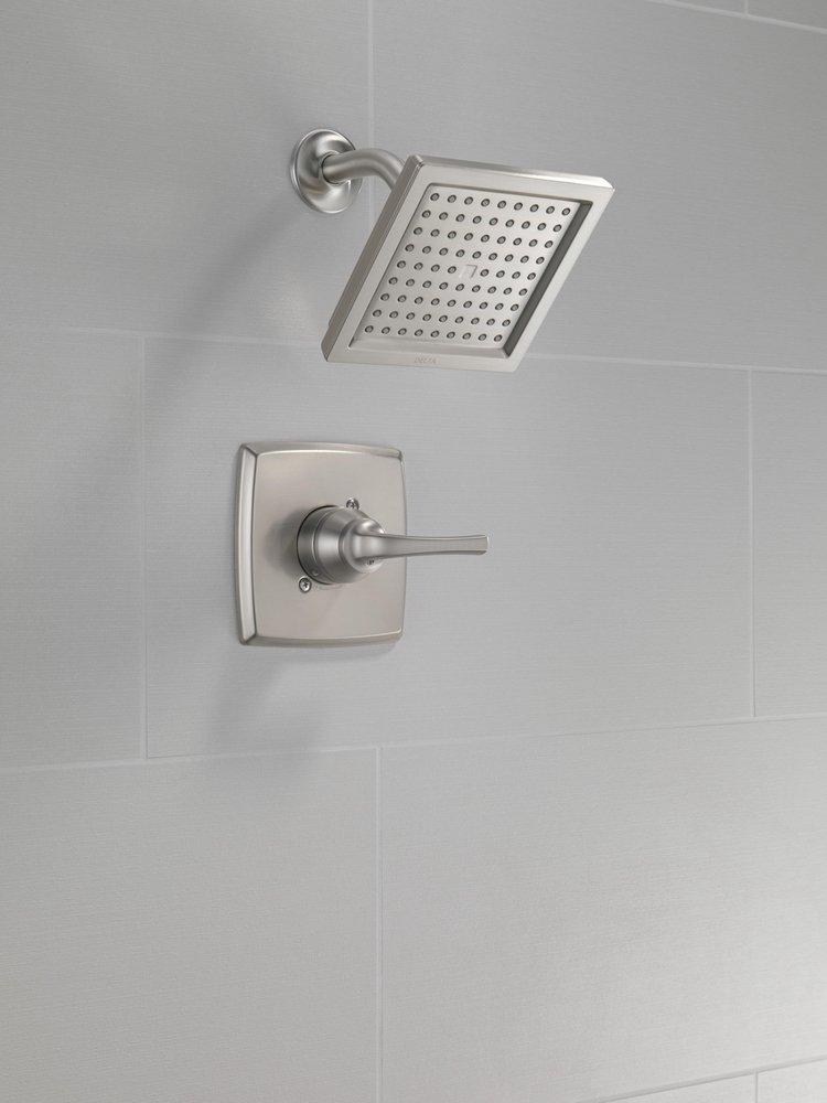 One Handle Single Function Shower Faucet in SpotShield&reg; Brushed Nickel (Trim Only) 