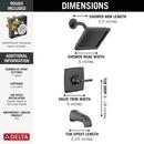 DELTA GEIST MONITOR 14 SERIES TUB AND SHOWER 