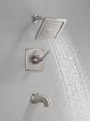 Delta Faucet SpotShield Brushed Nickel One Handle Single Function Bathtub & Shower Faucet 
