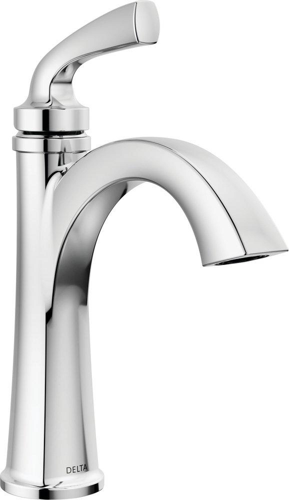 DELTA GEIST SINGLE HANDLE BATHROOM FAUCET 