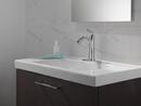 Single Handle Monoblock Bathroom Sink Faucet in Chrome 