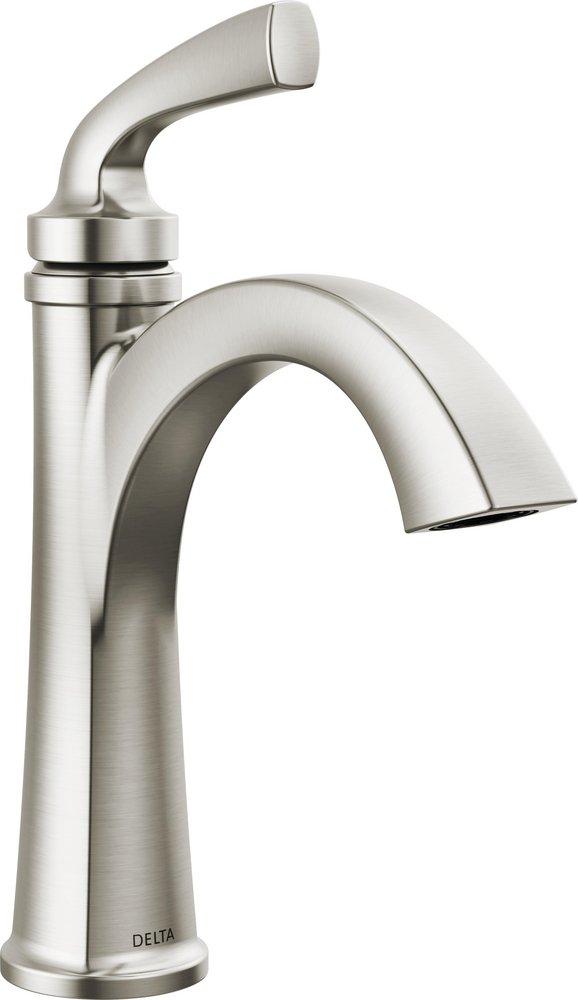 DELTA GEIST SINGLE HANDLE BATHROOM FAUCET 