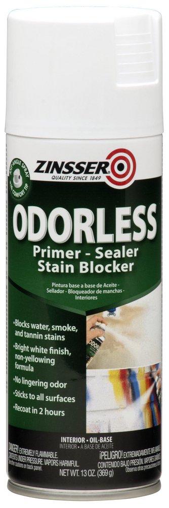 13 oz. Odorless Oil-Base Stain Blocking Primer in Flat White 