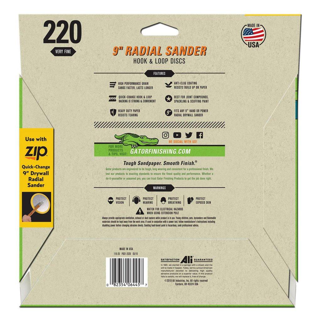 Gator&reg; 9 in. Paper (Pack of 5) 