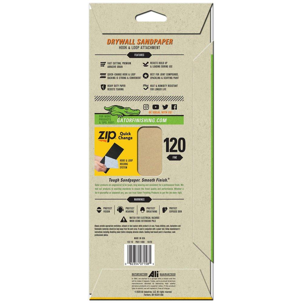 Gator&reg; Drywall Sandpaper (Pack of 6) 