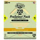 Gator&reg; Drywall, Fiberglass, Metal, Painted Surfaces and Wood Sandpaper (Pack of 15) 