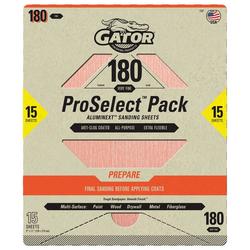 180 &micro;m Sandpaper (Pack of 15)