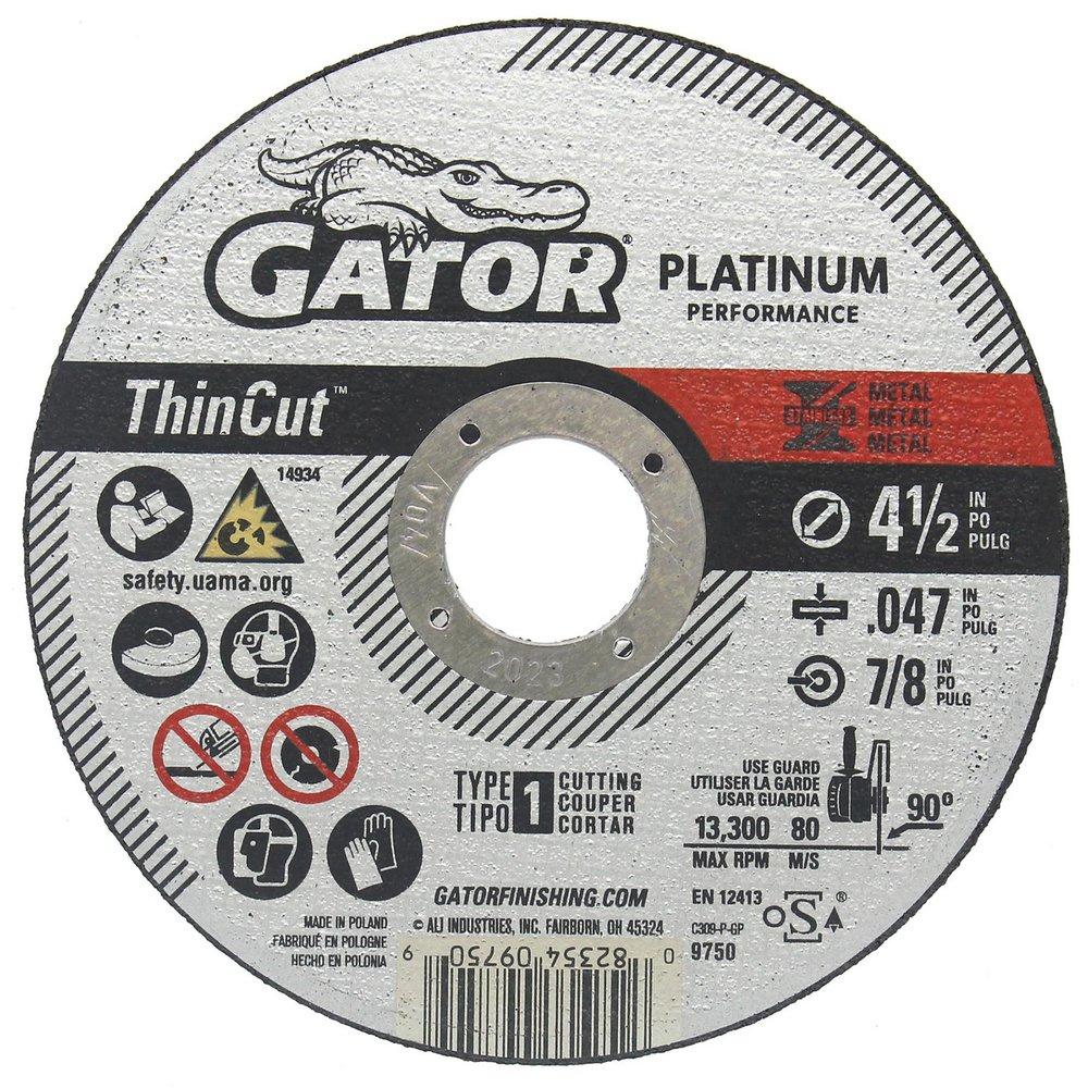 Gator&reg; 4-1/2 in. Cut Off Wheel 