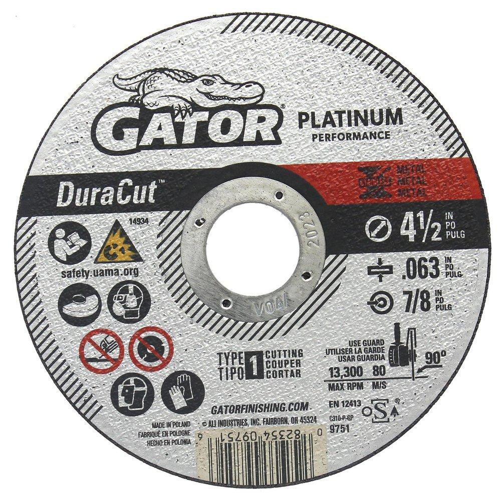 Gator&reg; 4-1/2 in. Cut Off Wheel 