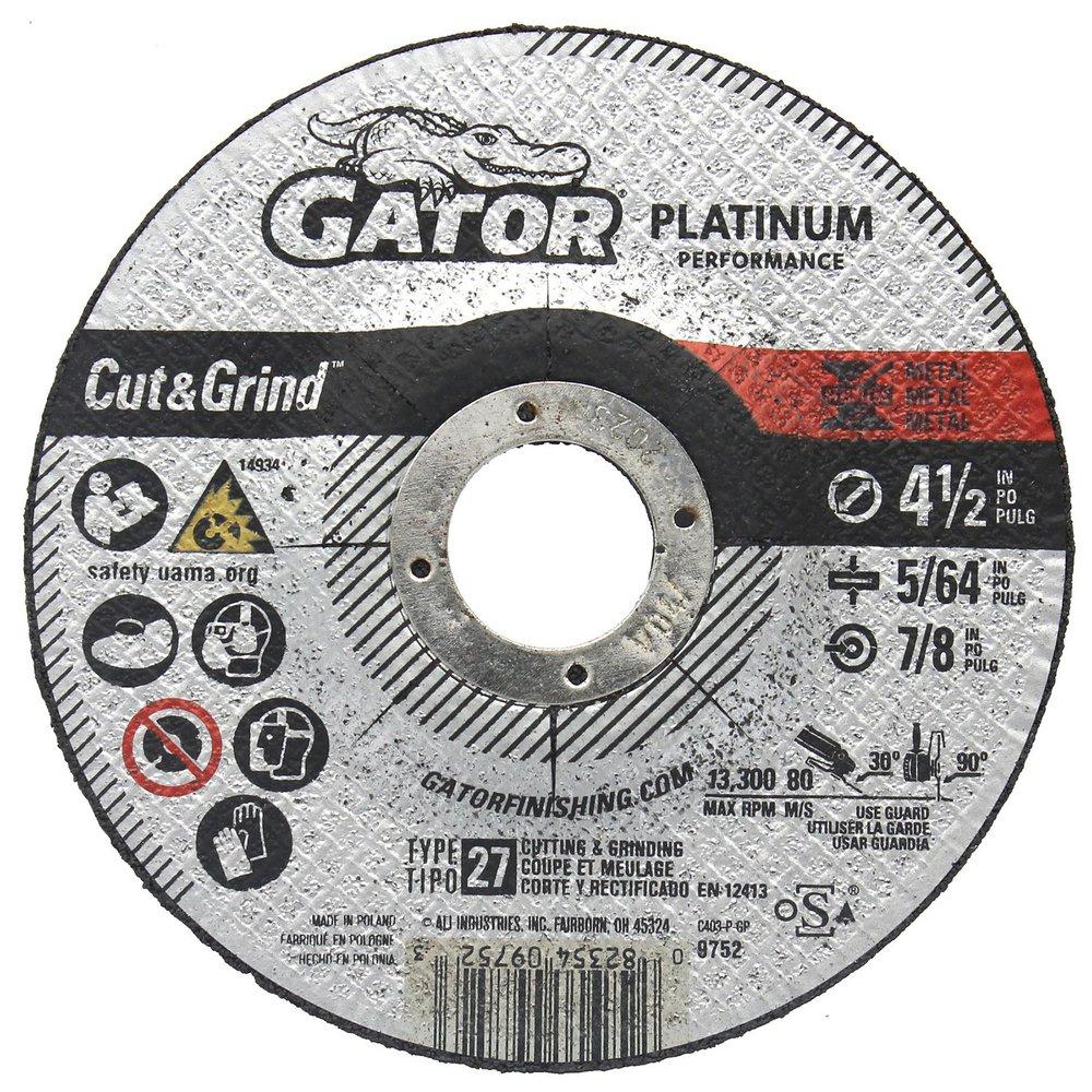 Gator&reg; 4-1/2 in. Cut Off Wheel 