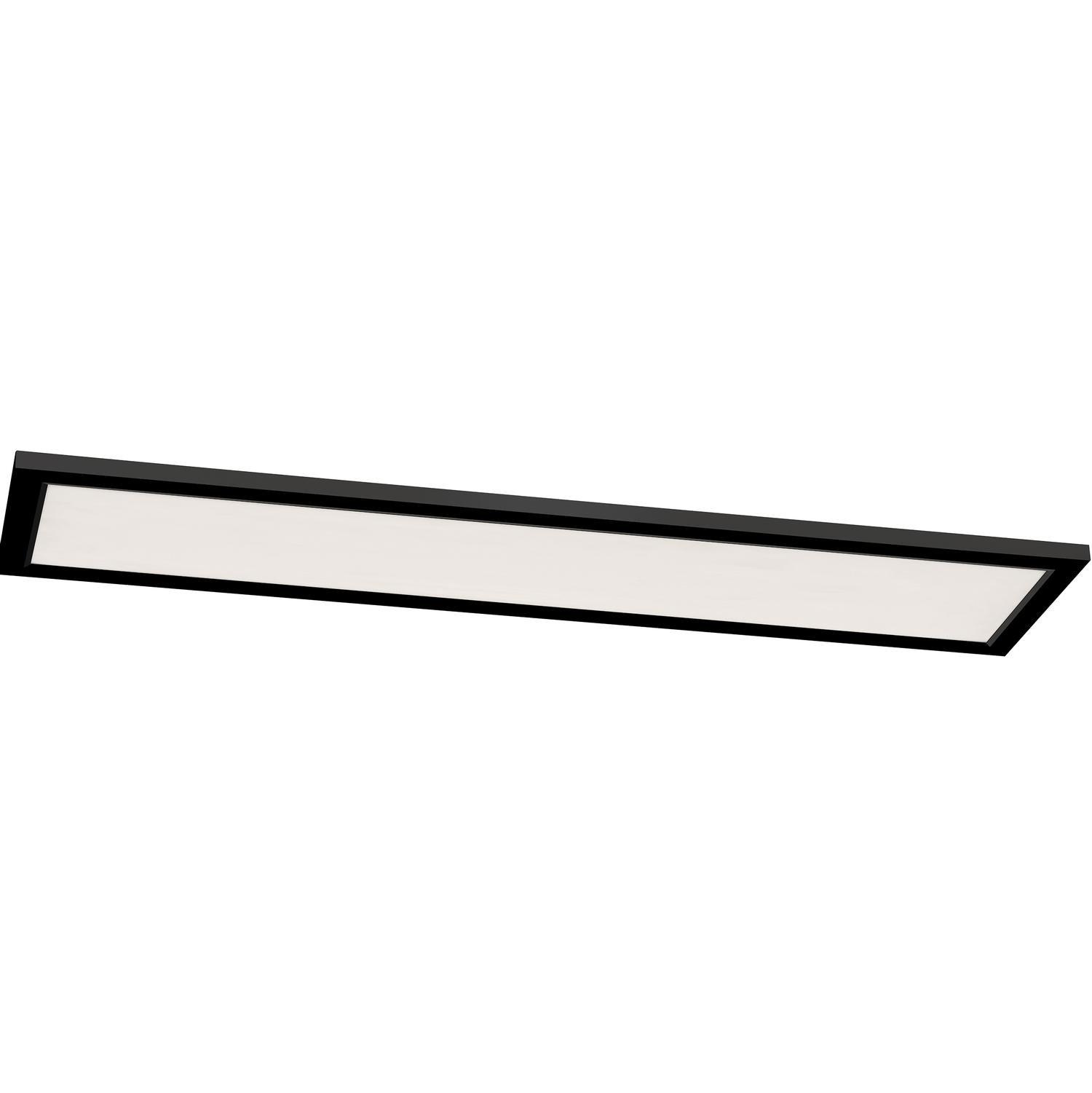 AFX Black 45W 1-Light Integrated LED Flush Mount Ceiling Fixture 
