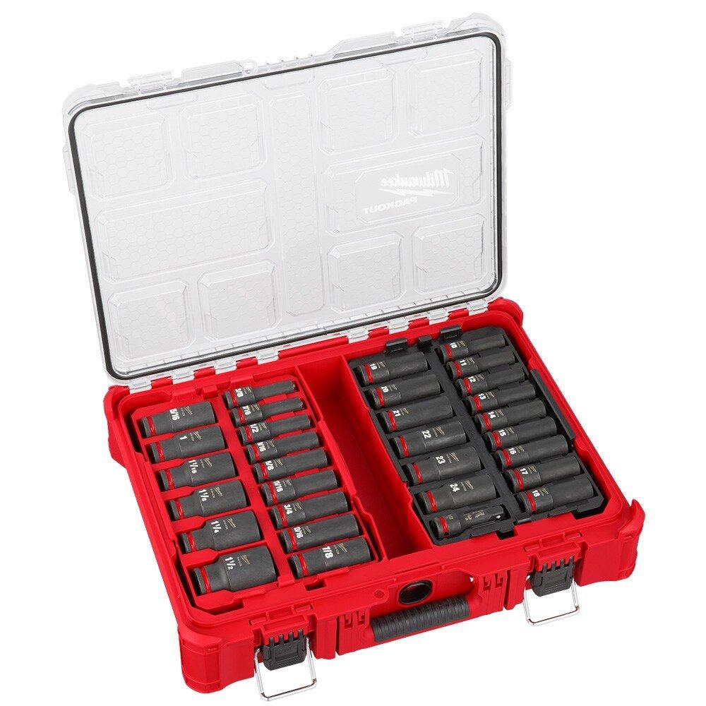 Milwaukee&reg; Black Socket Set 