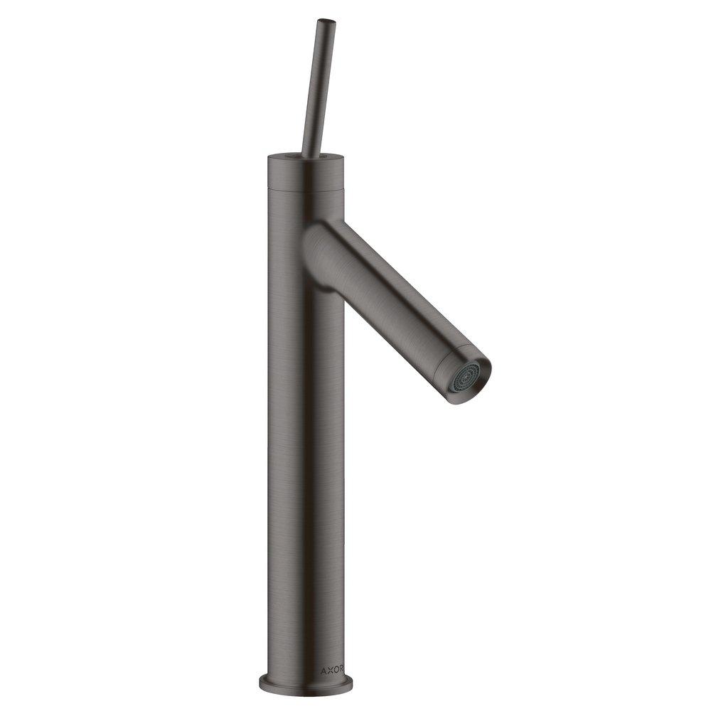 AXOR STARCK SINGLE-HOLE FAUCET 170 1.2 GPM IN BRUSHED BLACK CHROME 