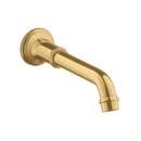 AXOR MONTREUX TUB SPOUT IN BRUSHED GOLD OPTIC 