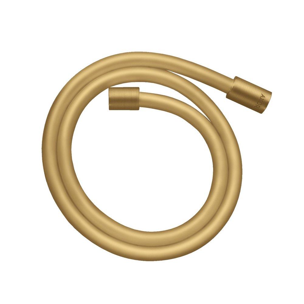 AXOR SHOWERSOLUTIONS TECHNIFLEX HOSE WITH CYLINDRICAL NUT 63 IN BRUSHED GOLD OPTIC 