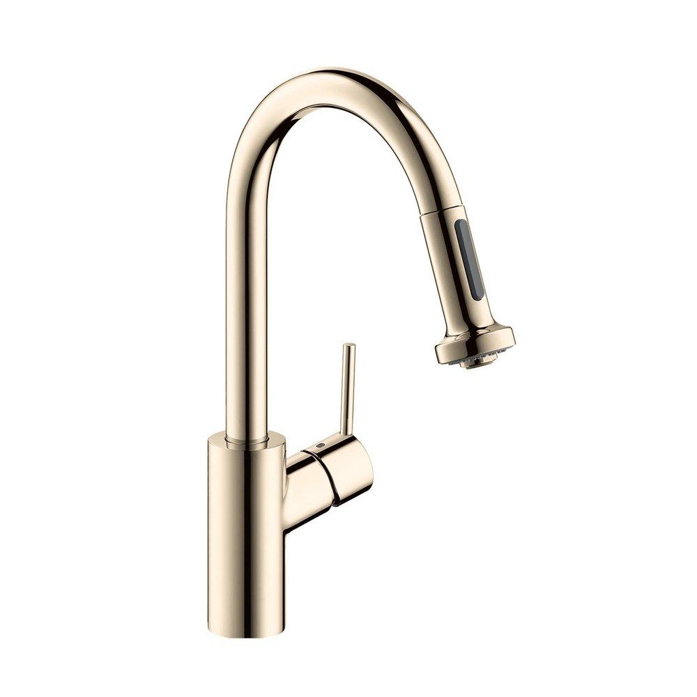 TALIS S PREP KITCHEN FAUCET 2-SPRAY PULL-DOWN 1.75 GPM IN POLISHED NICKEL 