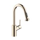 TALIS S PREP KITCHEN FAUCET 2-SPRAY PULL-DOWN 1.75 GPM IN POLISHED NICKEL 