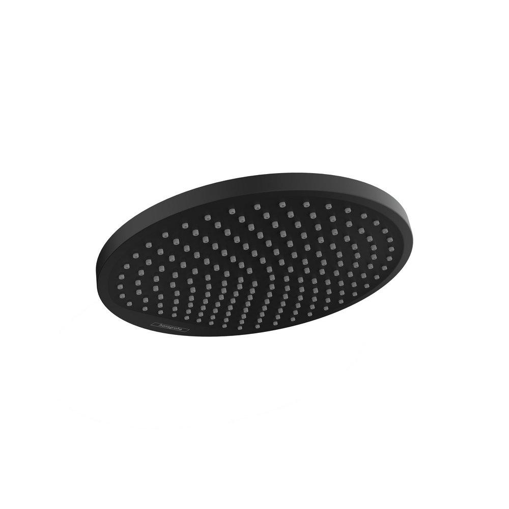 CROMETTA S SHOWERHEAD 240 1-JET 2.5 GPM IN MATTE BLACK 