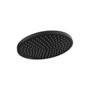 CROMETTA S SHOWERHEAD 240 1-JET 2.5 GPM IN MATTE BLACK 