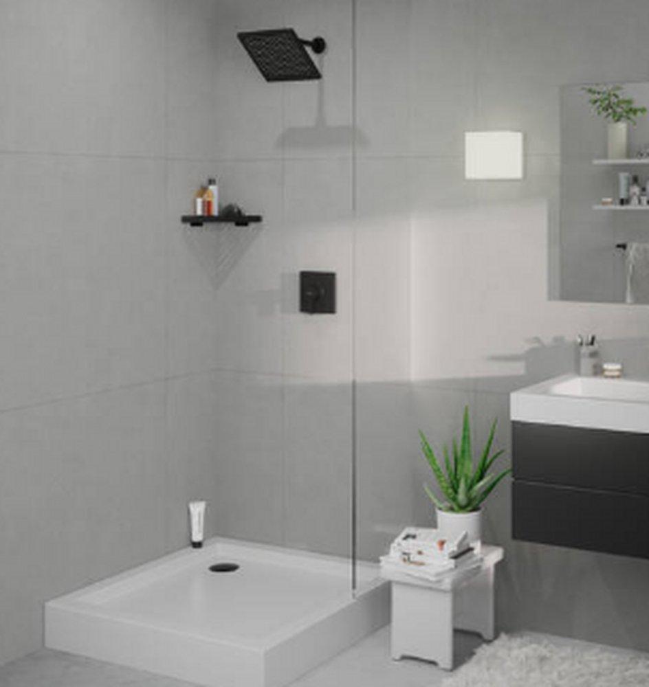 Hansgrohe Matte Black Single Function Showerhead 