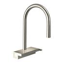 AQUNO SELECT HIGHARC KITCHEN FAUCET 3-SPRAY PULL-DOWN 1.75 GPM IN POLISHED NICKEL 