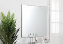 36X36 BEVELED METAL FRAMED BATHROOM MIRROR ETERNITY 