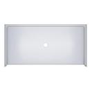 Accessibility Professionals White 62-7/16 x 32-1/4 in. Shower Base Center Drain 