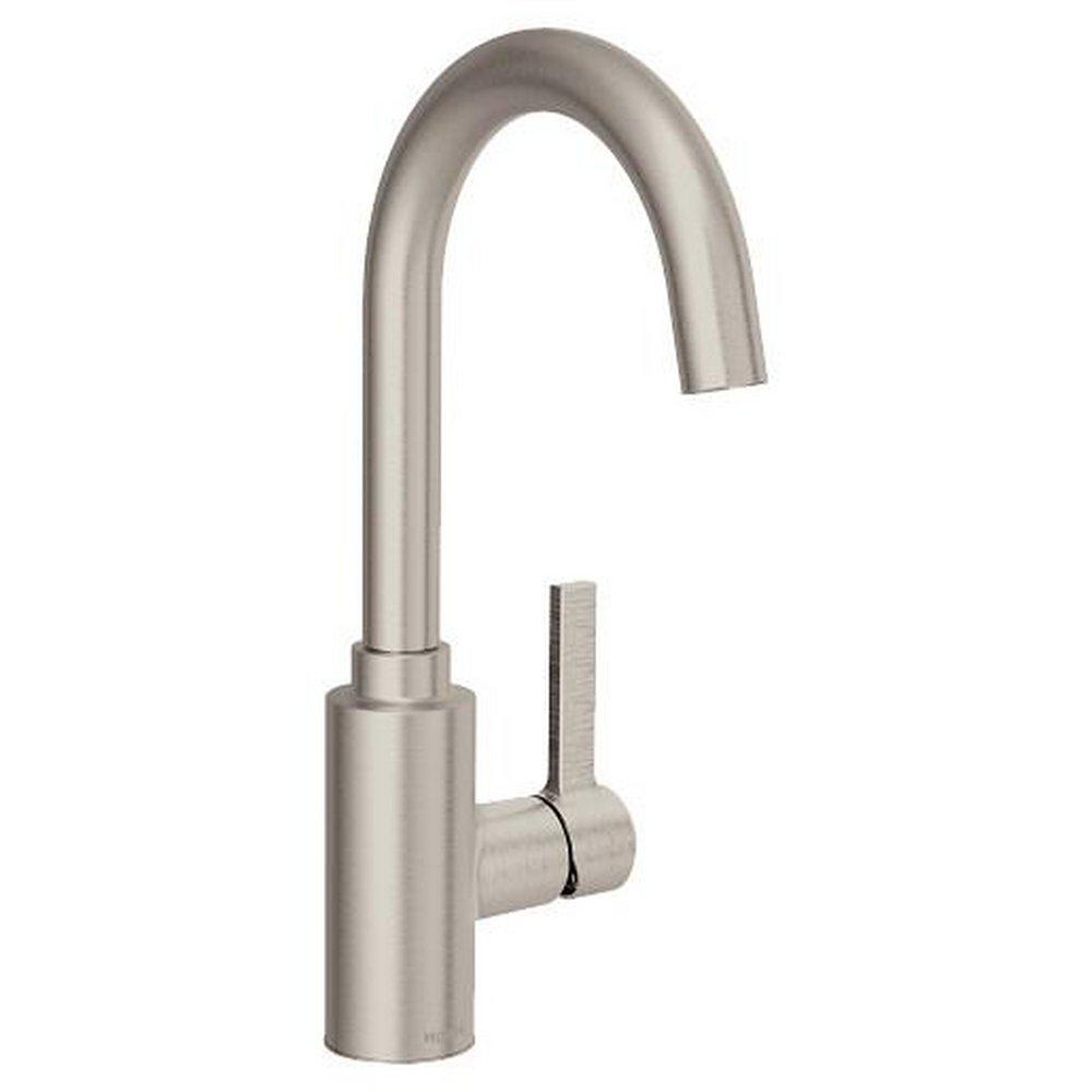 Moen Spot Resist Stainless Single Handle Lever Bar Faucet 